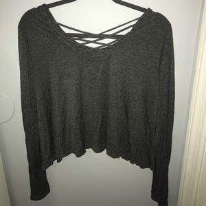 Long Sleeve Grey Shirt